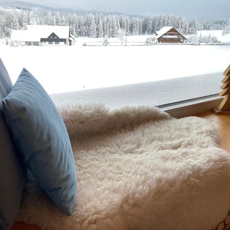 Horsky Apartman Vyhlidka Rejviz Zlate Hory Luaran gambar